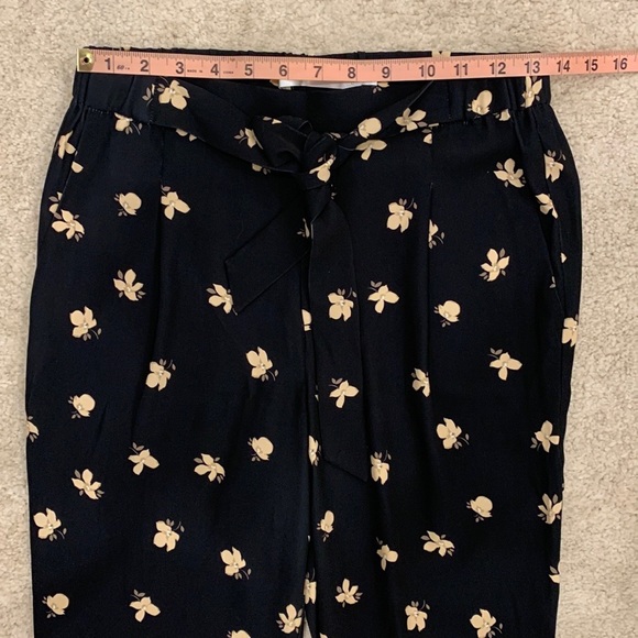 Simons Contemporaine Black Floral Trousers - Picture 9 of 14